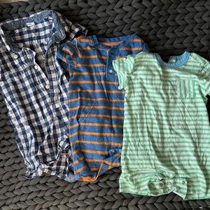 Bundle baby boy rompers